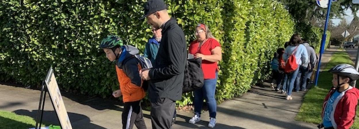 Portland State Students Work with the Community to Improve Pedestrian Safety Near César Chávez School