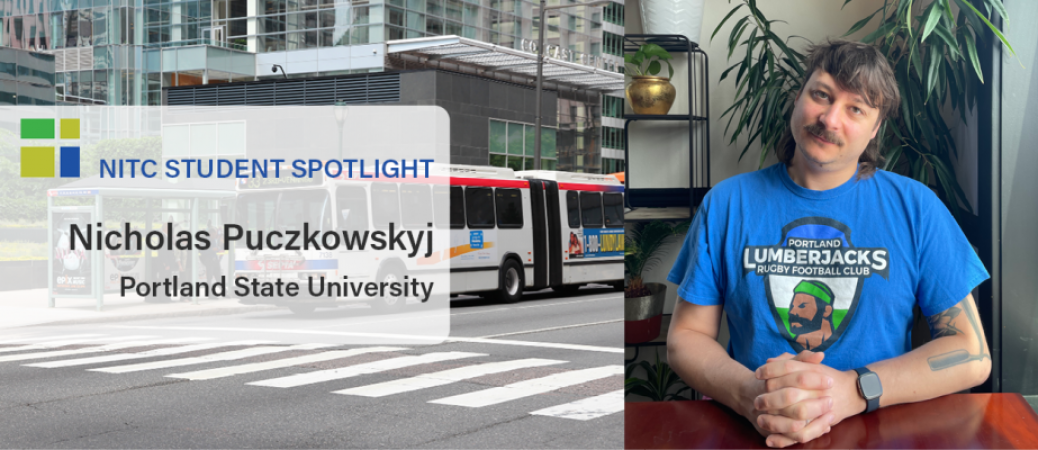 Student Spotlight: Nicholas Puczkowskyj, Portland State University Primary tabs