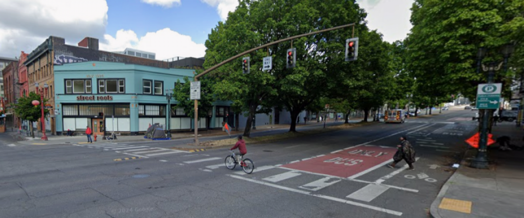 Google streetview of Burnside Street