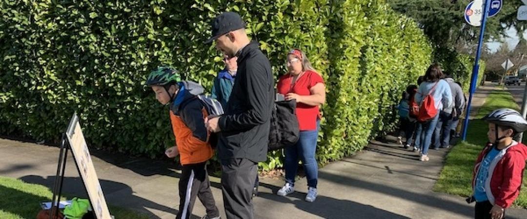 Portland State Students Work with the Community to Improve Pedestrian Safety Near César Chávez School