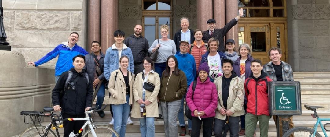 tudents celebrate the end of the Spring 2022 Wasatch Transportation Academy pilot class with a field trip to look at transportation infrastructure in the Salt Lake City region of Utah.